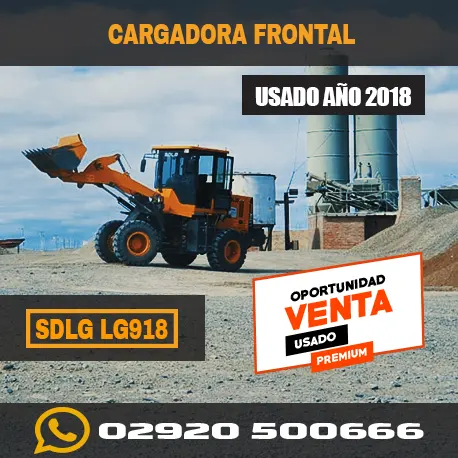 Cargadora Frontal SDLG LG918