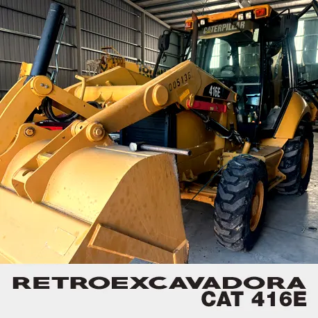 Retroexcavadora CAT416E