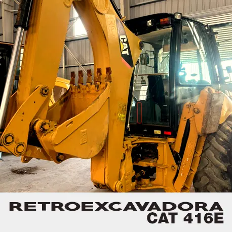 Retroexcavadora CAT416E