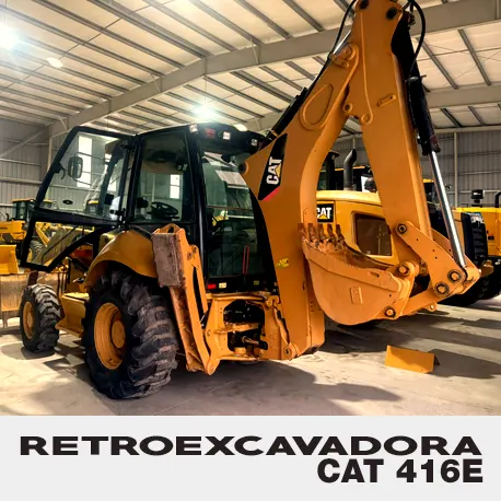 Retroexcavadora CAT416E
