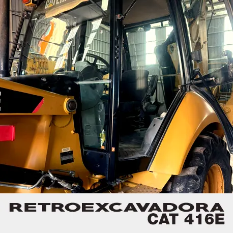 Retroexcavadora CAT416E