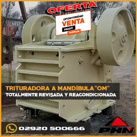 Trituradora a Mandíbula 'OM'